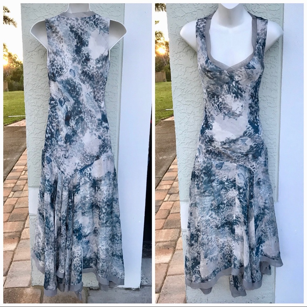 Marciano Silk Midi Dress NWOT